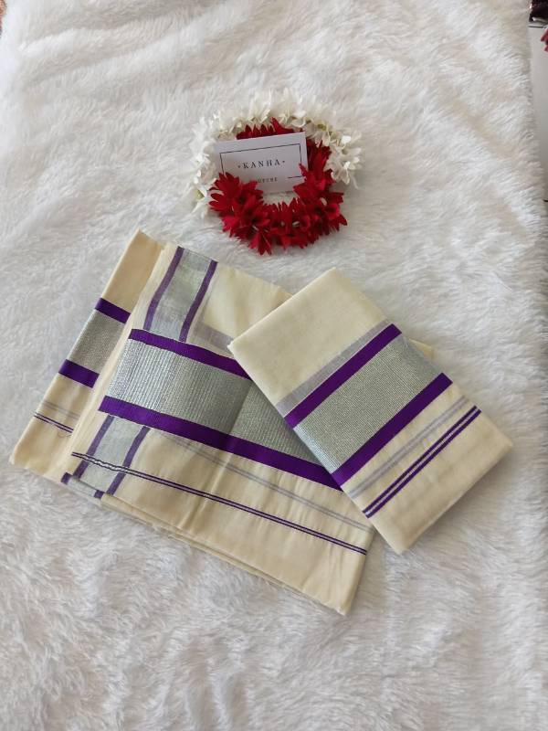 Set mund- Voilet-Silver