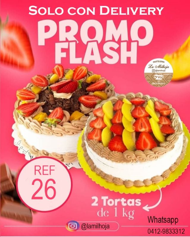 Promoción - 2 Tortas