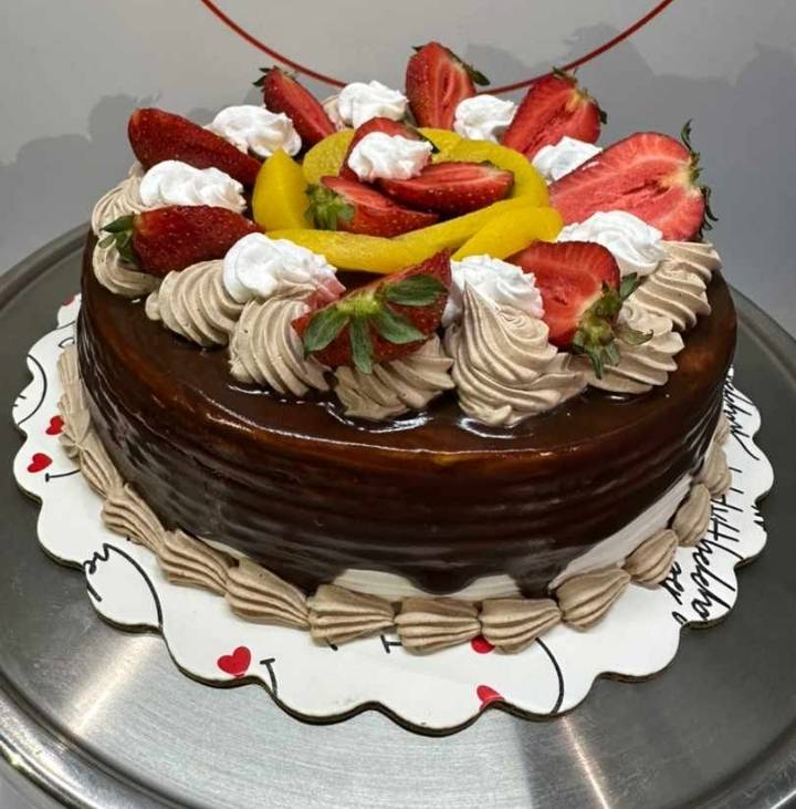 Torta Choco frutas