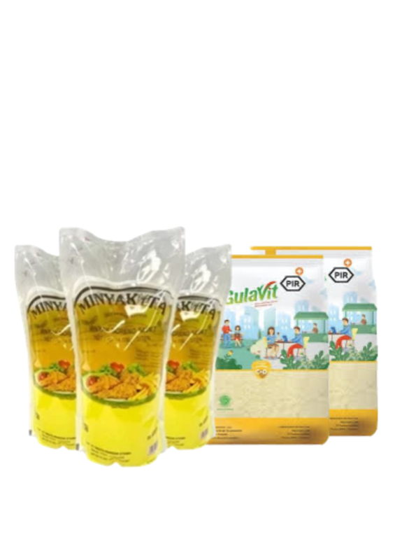 5 Dus Minyak Kita 2L + 1 Dus GulaVit (Paket Maniez)