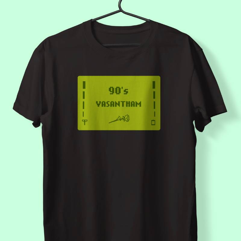 90's Vasantham Women's Regular Fit T-Shirts