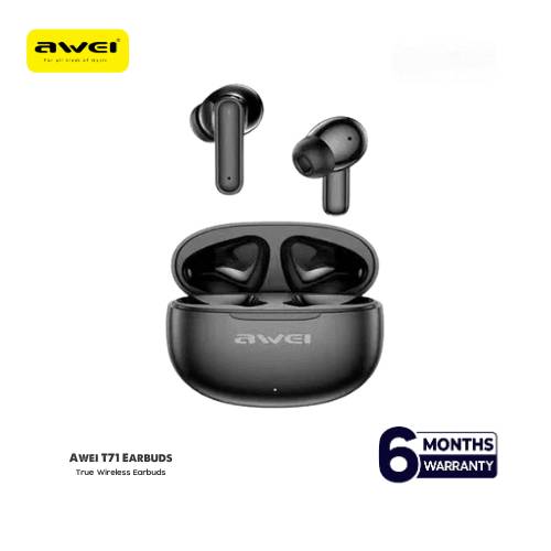 Awei T71 TWS Earbuds V Bluetooth 5.3 Earphones With Mic
