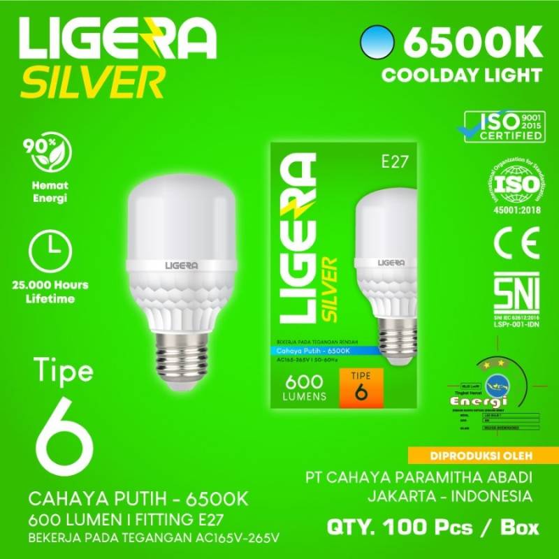 Lampu Ligera 6W