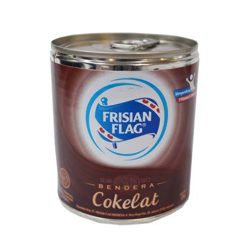 Susu Bendera Kaleng Coklat