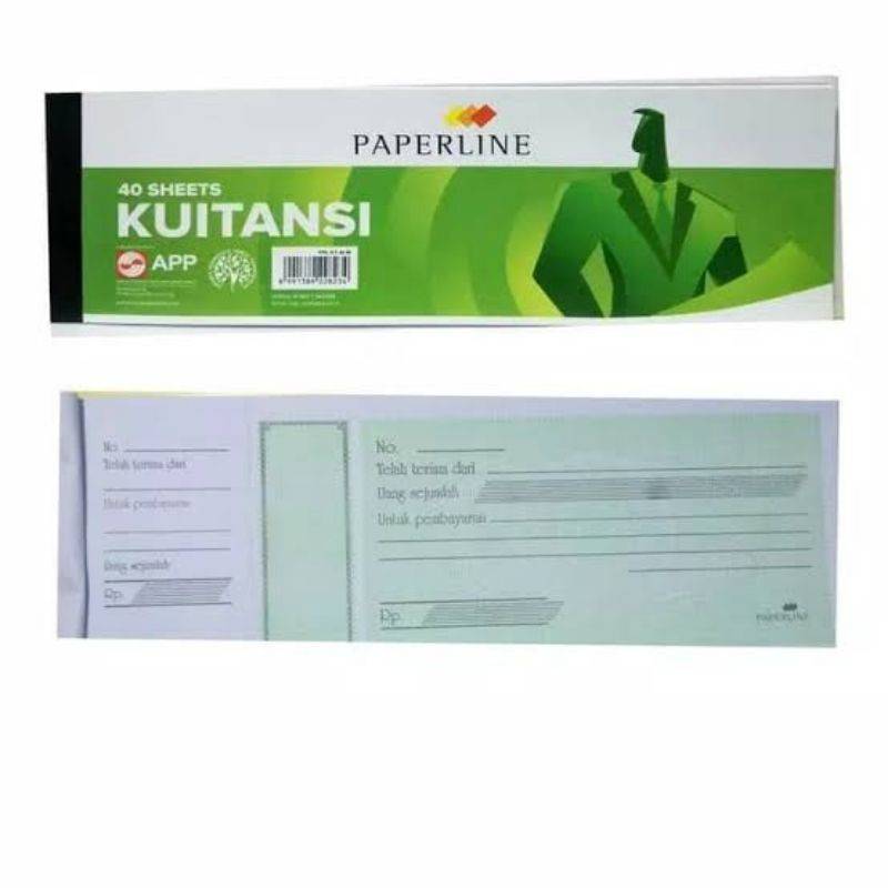 Kwitansi besar Lembaran