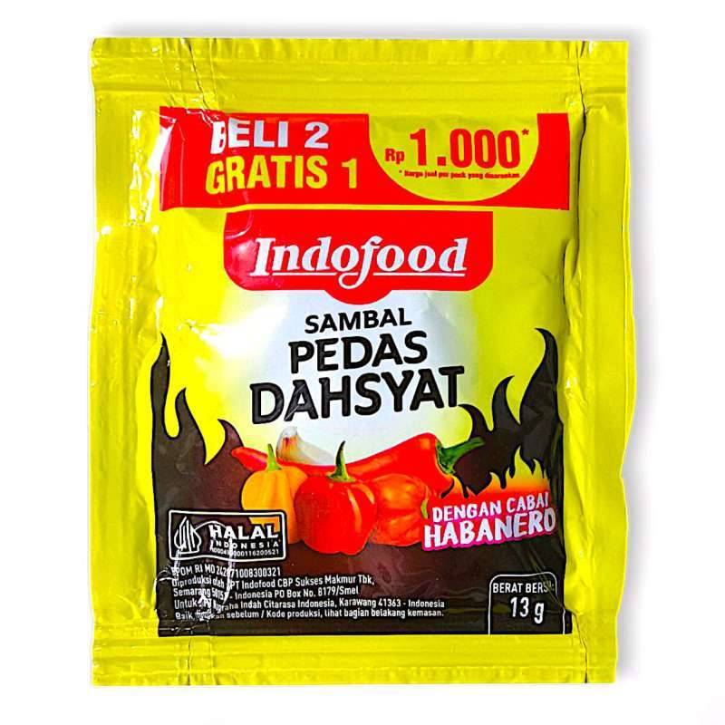 Sambal Indofood pedas dahsyat