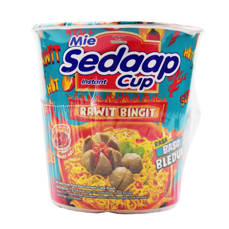Mie Sedap Cup Baso Bleduk