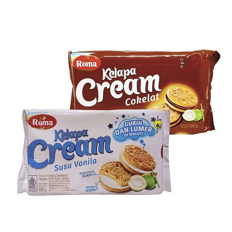 Roma Kelapa Cream Coklat