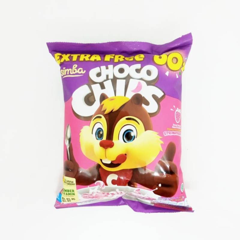 Simba Choco Chip Stroberi