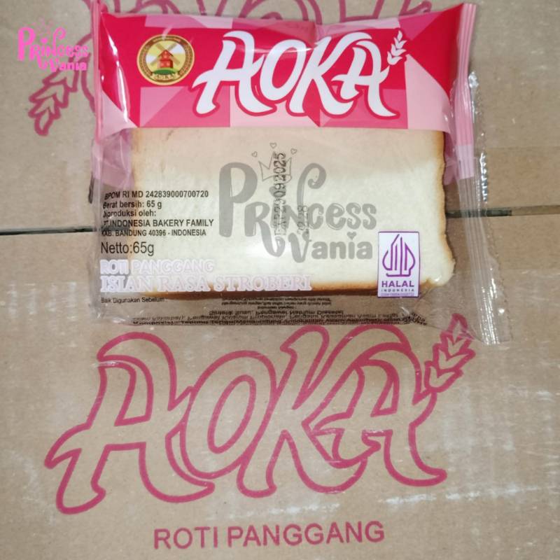 Roti Aoka Stroberi