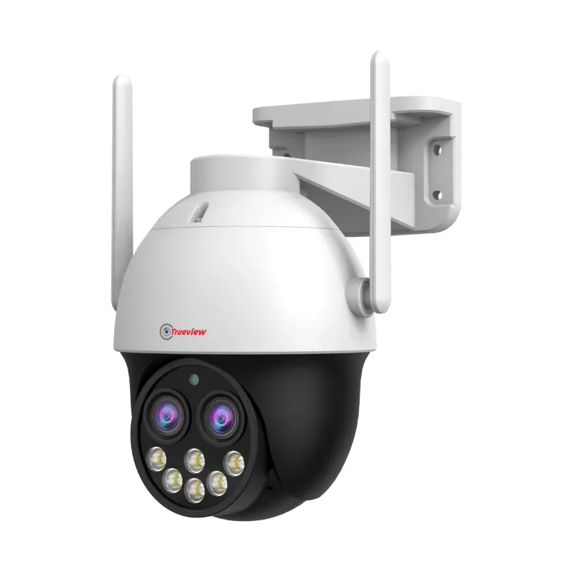 4MP Smart Dual Lens Wi-Fi Pan/Tilt Camera