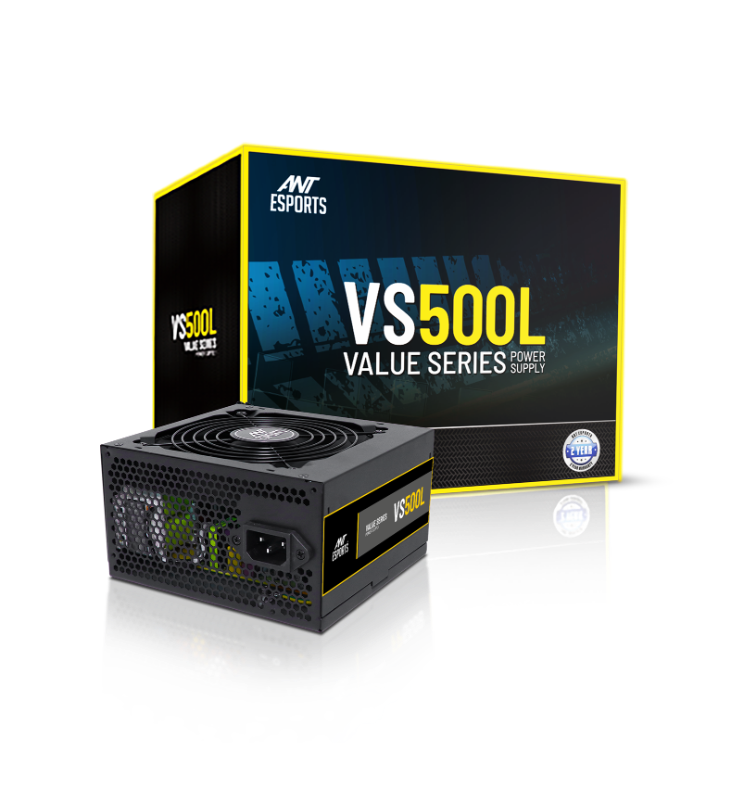 500W Black Power Supply