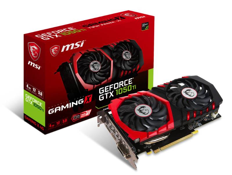 MSI 4GB GTX1050 Ti