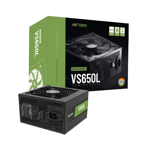 650W Power Supply (Black)