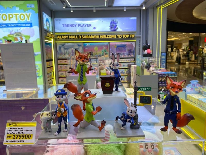 Disney Zootopia Judy Nick Story Series Figures Blind Box,,each