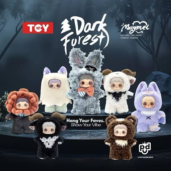 MayMei-Dark forest series plush luckybox,个,6