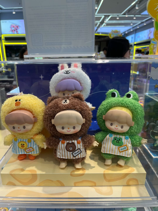 zZton ✖LINEFRIENDS-My Best friends Series Plush Blind Box,,each