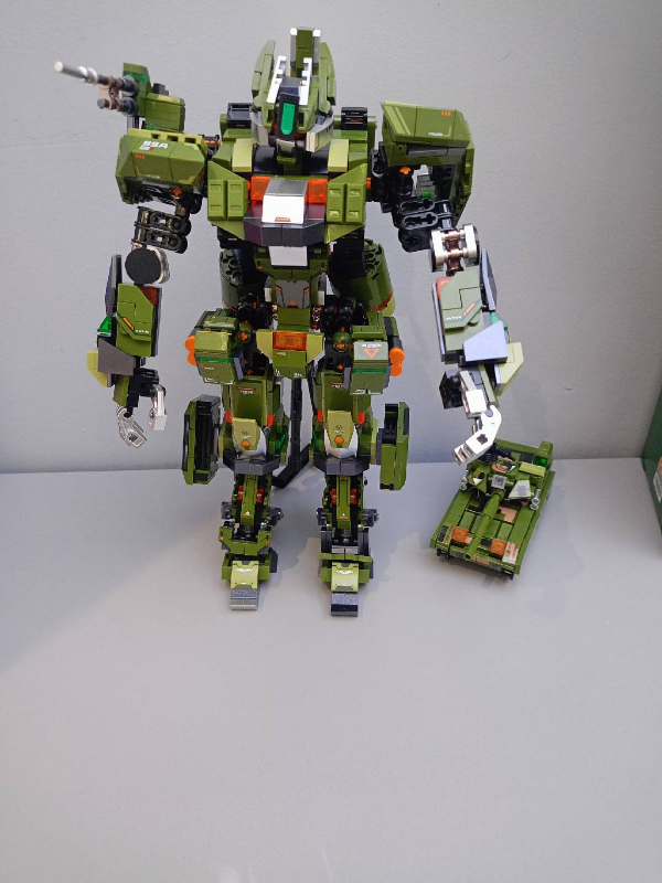 IDN Trendy Gamer-Mecha Series Building Blocks-99A-Battlefield Glory,,each