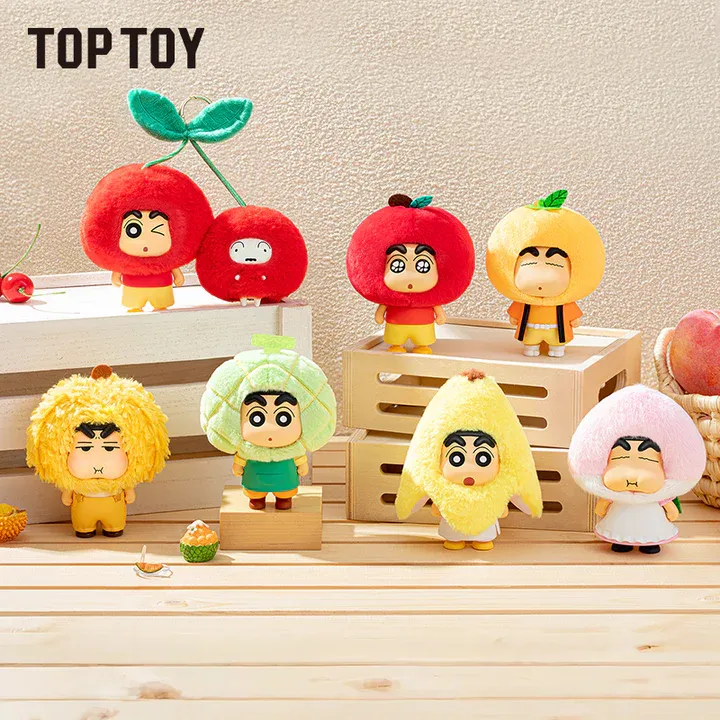 CRAYON SHINCHAN Fruit Cottage Series Pendant Blind Box