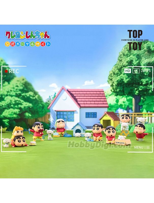 CRAYON SHINCHAN Shiro's Daily Life Series Figures Blind Box