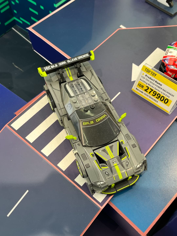 IDN High Energy Mechanics Series Building Blocks -World of Famous Cars,,each