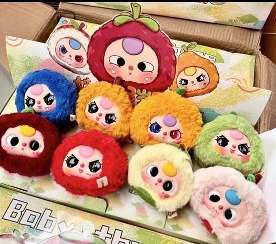 Baby three -Big cute plush pendant blindbox,,each