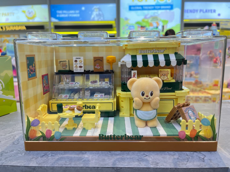 TOP TOY-IP合作-甜品店-黄油小熊款 TC2057,,SET