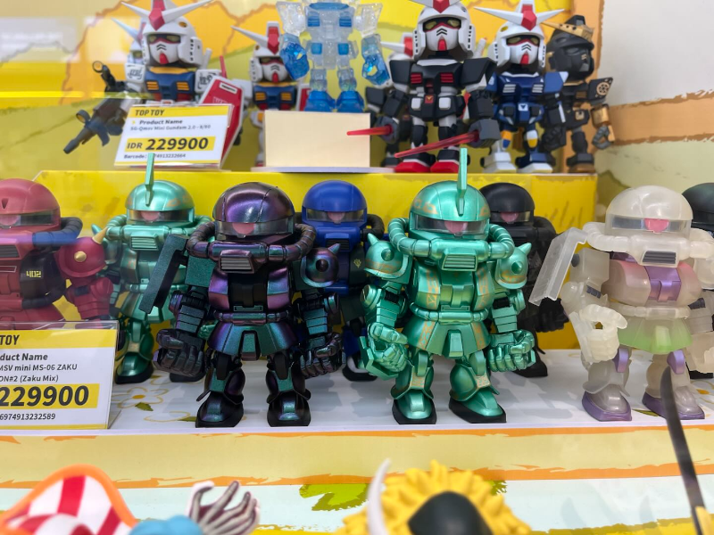 IDN QMSV mini MS-06 ZAKU VARIATION#2 (Zaku Mix),,each