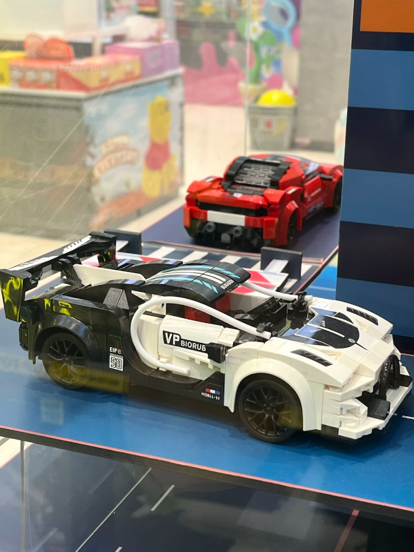 TOP TOY-HIGH POWER MACHINERY Building Blocks Series-1/20 Creator Sports Car(Powe,,each