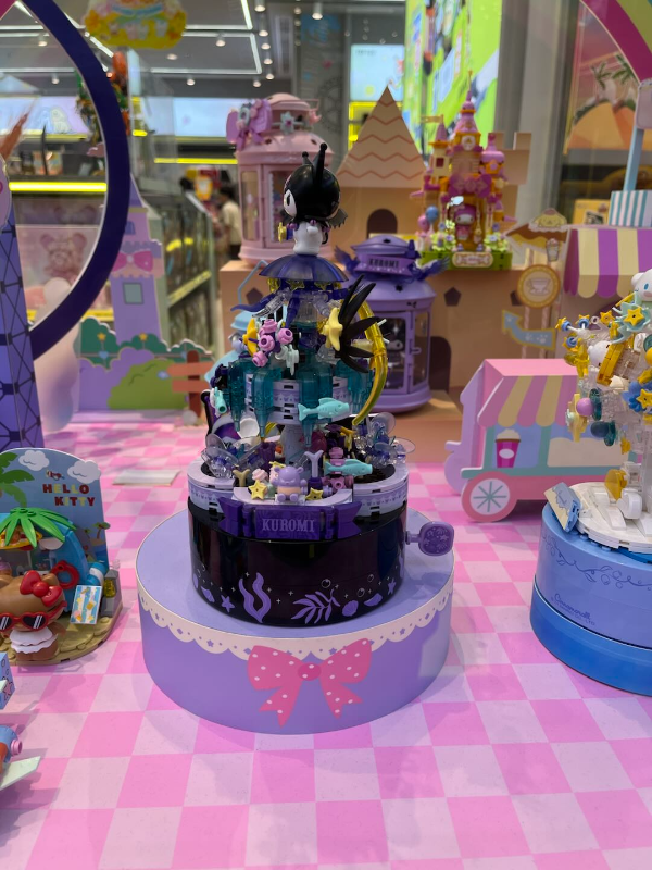 Sanrio Charaters Secret Fairy Series - Ocean Fairy TC2707 (Kuromi ) (Building Bl,,each