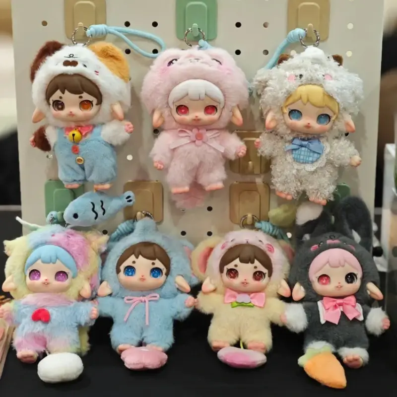 Ruby Happy Fluffy Series Plush Blind Box,,each