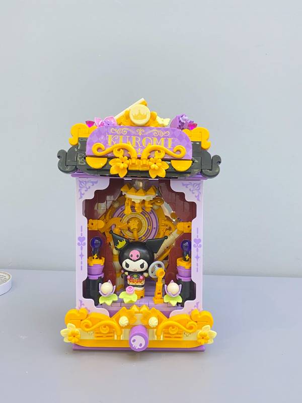 Sanrio characters-Night Glamour Series Building Blocks-Opera Singer (Kuromi)TC31