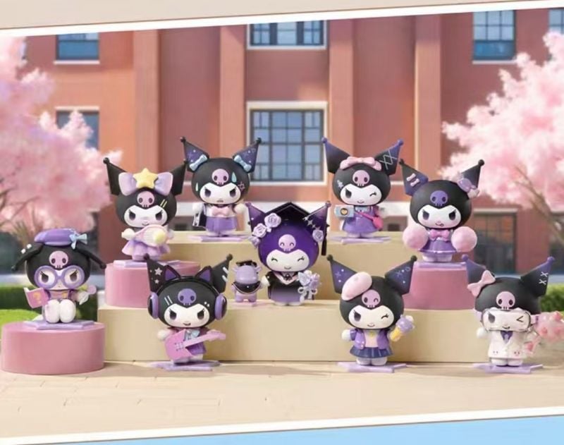 KUROMI School Diary Series Figures Blind Box,,each