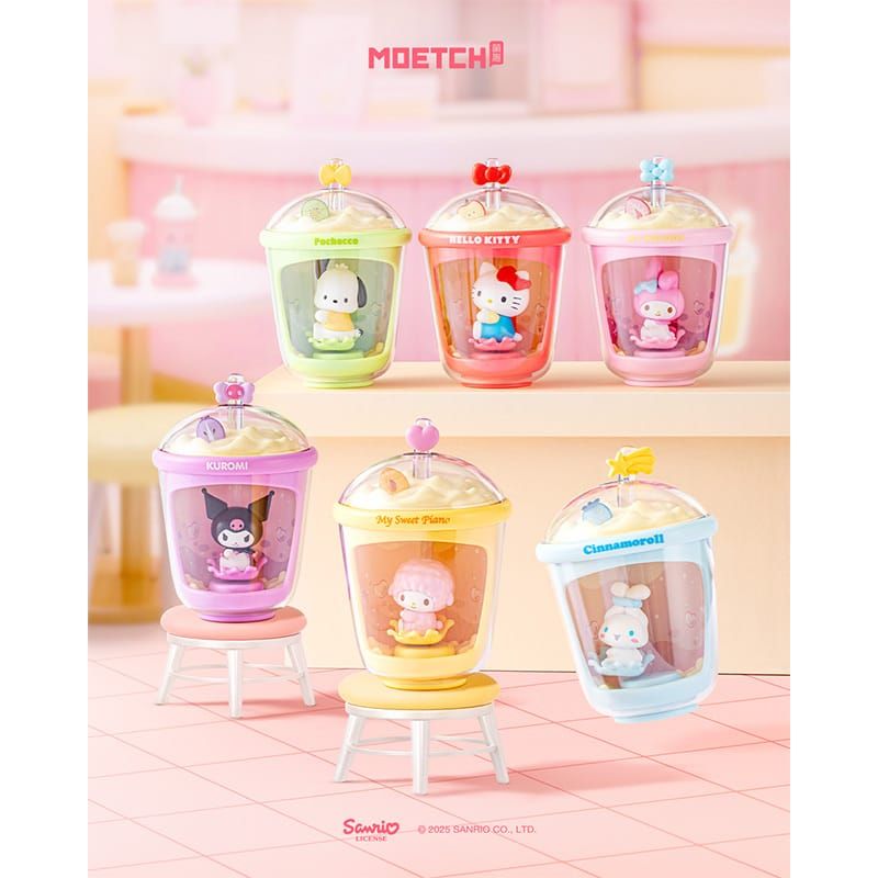 Sanrio characters Milk Tea Cup Series Moetch Light-up Toy,个,6