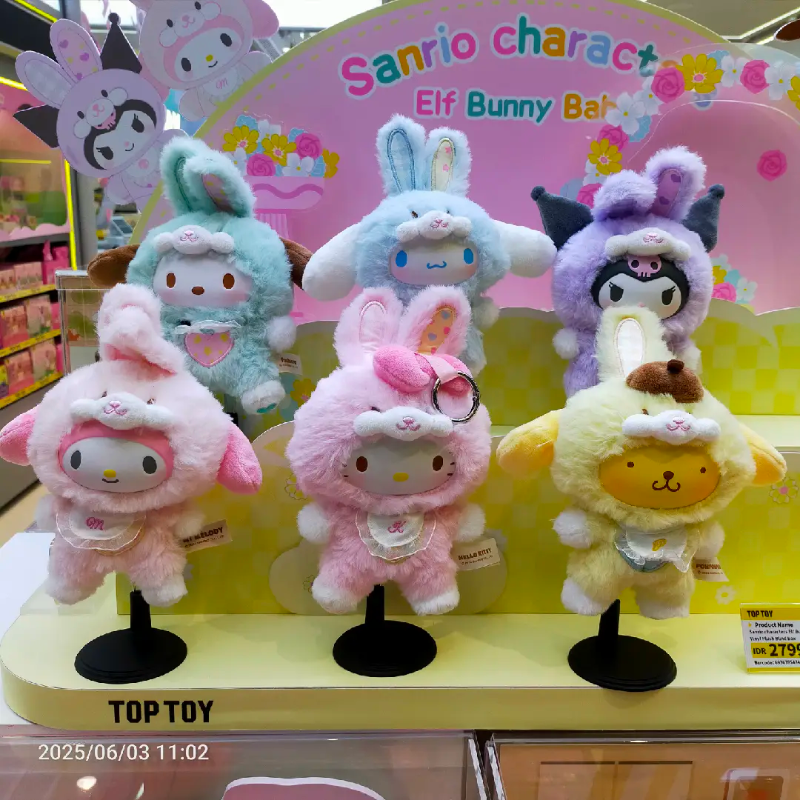 Sanrio characters Elf Bunny Baby Vinyl Plush Blind Box,,each