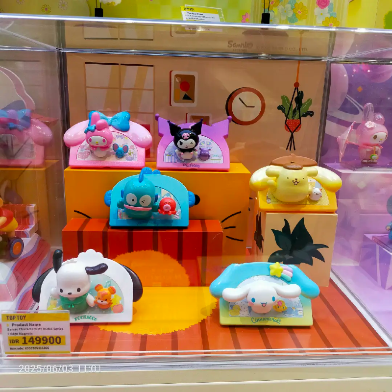 Sanrio Characters MY HOME Series Fridge Magnets,,each