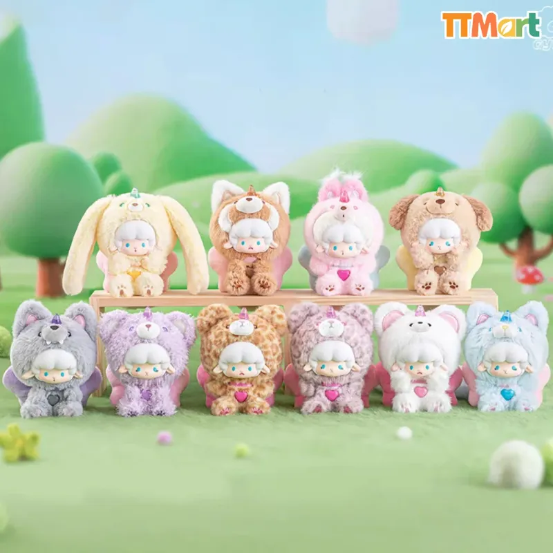Gyun Spicy Pigtails Series Plush Charm Doll Blister Pack