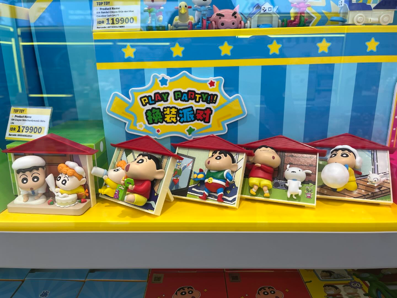 CRAYON SHINCHAN Nohara Family Series Figures Blind Box,个,6