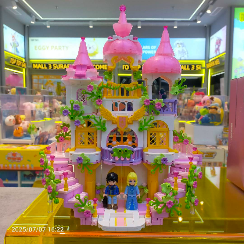 Smart Kid - City Theme-Flower Castle (Building Blocks),,each