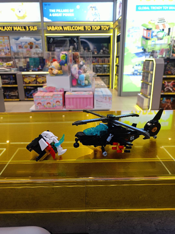 IDN Smart Kids-City Theme Series Building Blocks-Hurricane Warrior,,each
