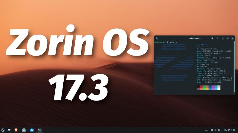 Linux Zorin os