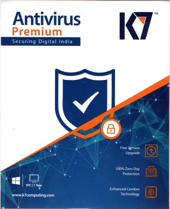 K7 Antivirus Premium 1 Year 1 user