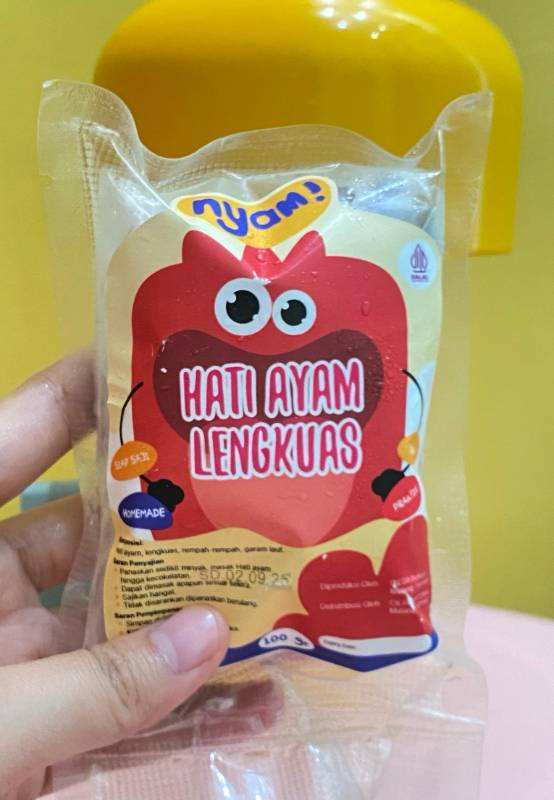 Hati Ayam Ungkep