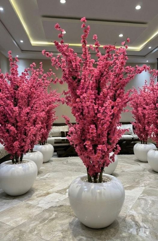 grande boule amandier rose