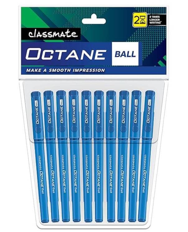 Classmate Octane- Blue Ball Pens