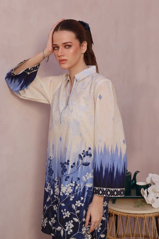 2 piece swiss lawn digital printed in | AM1019