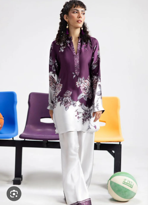 2 piece shamous digital printed in | AM1014