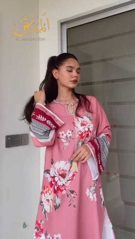 2 piece swiss lawn digital printed in | AM1000