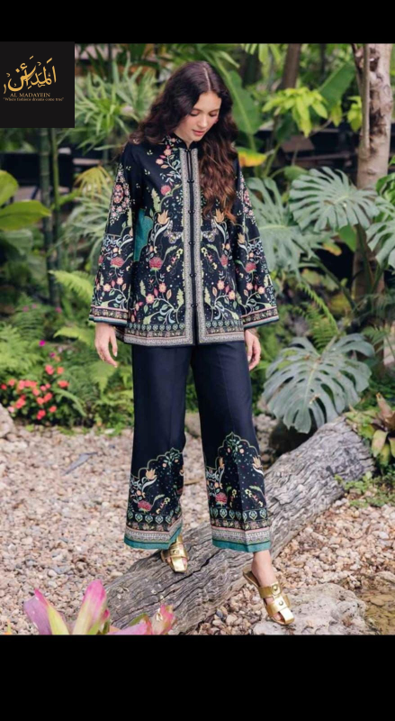 3 piece swiss lawn digital printed in | AM103