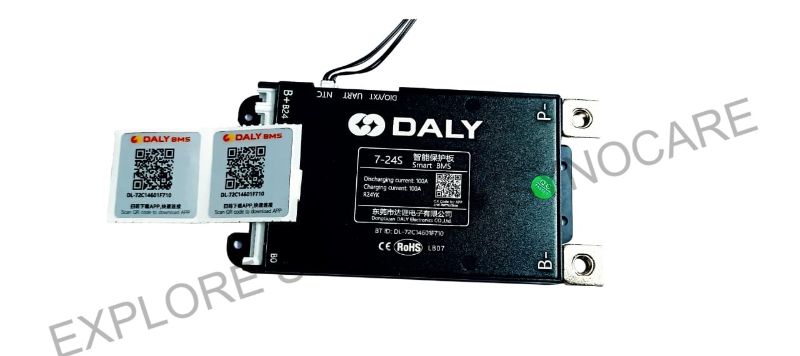 DALY  7-24s 100A BLACK SMART BMS